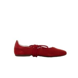 Patrizia Pepe Dancing Skin Red Ballet Flats - NWT
